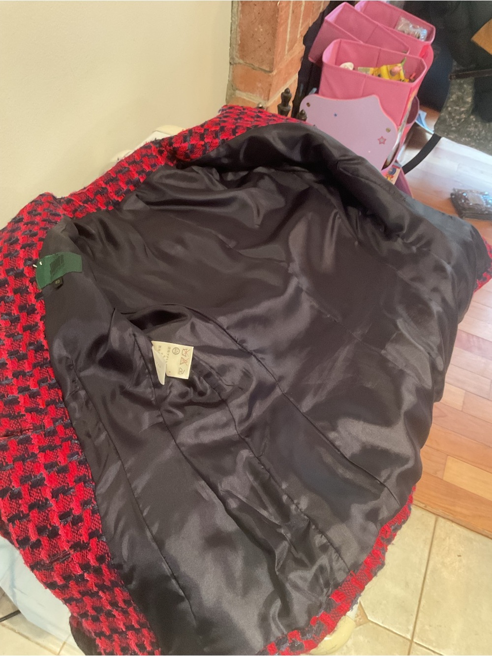 Vintage Wool/Cashmere Junior GAULTIER by Jean Paul GAULTIER  blazer, size 2 / 4 - Picture 10 of 11